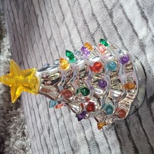 Mr. Christmas nostalgic light up Christmas trees.